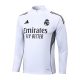 Survetement Real Madrid Training 2024 2025 Blanc Noir - Image 2