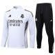 Survetement Real Madrid Training 2024 2025 Blanc Noir