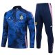 Survetement Real Madrid Training 2024 2025 Bleu Motif