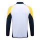 Survetement Real Madrid Veste 2024 2025 Blanc Jaune - Image 3