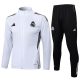 Survetement Real Madrid Veste 2024 2025 Blanc Noir