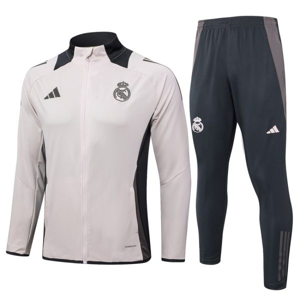 Survetement Real Madrid Veste 2024 2025 Gris Ros??