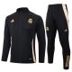 Survetement Real Madrid Veste 2024 2025 Noir Fonc??