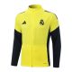 Survetement Real Madrid Veste 2025 2026 Jaune Clair - Image 2