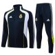 Survetement Real Madrid Veste 2025 2026 Noir Blanc