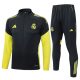 Survetement Real Madrid Veste 2025 2026 Noir Fonc??