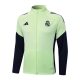 Survetement Real Madrid Veste 2025 2026 Vert Clair - Image 2
