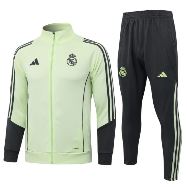 Survetement Real Madrid Veste 2025 2026 Vert Noir